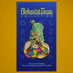 Alchemist Tower - "Uranus' Wife" Enamel Pin