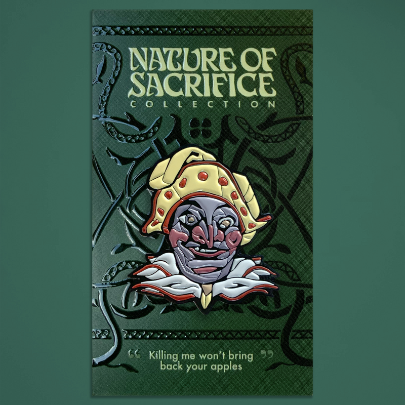 Nature of Sacrifice - "Fool" Enamel Pin