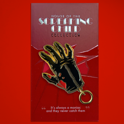 House of the Screaming Child - "Giallo Glove" Enamel Pin