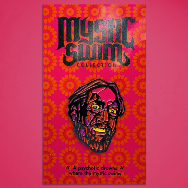 Mystic Swim - "Red" Enamel Pin