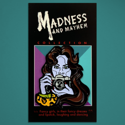 Madness and Mayhem - “Anna” Enamel Pin