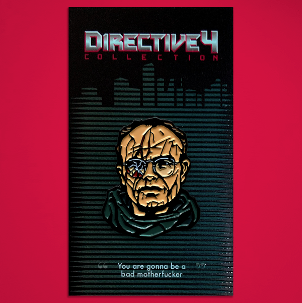 Directive 4 - "Boddicker" Enamel Pin