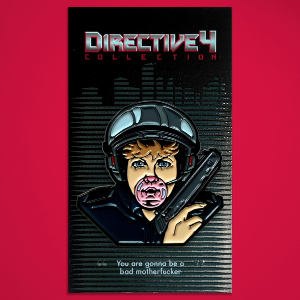 Directive 4 - "Lewis" Enamel Pin