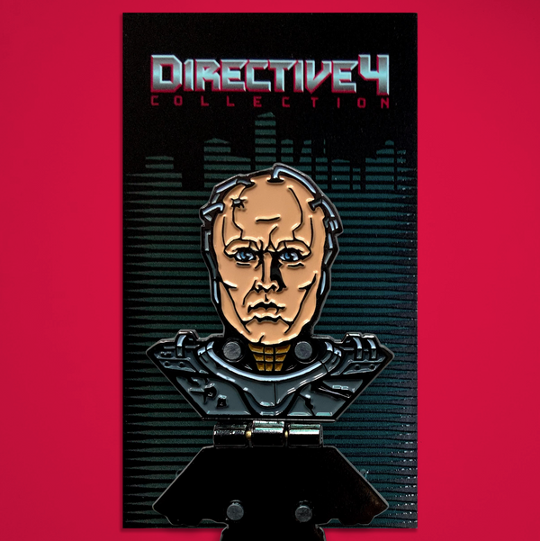 Directive 4 - "Murphy" Enamel Flip Pin